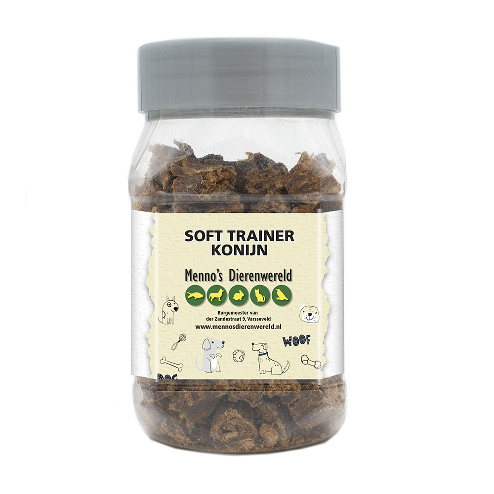 Soft trainer konijn 150 gram