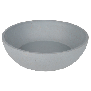 Bamboo dog bowl large 21cm 1600ml ice blue