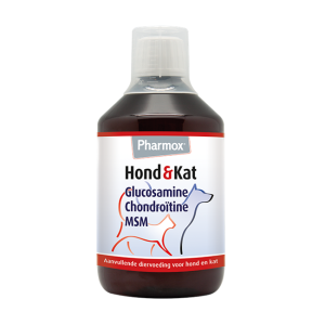 Pharmox gewricht glucosamine hond/kat 500ml