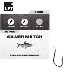 Silver Match 4309 10stuks maat 16