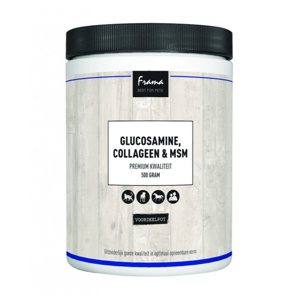 Frama glucosamine, collageen & MSM 500 gram