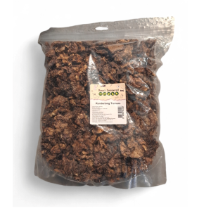 Natuurlijke hondensnacks runderlongtrainers 1kg