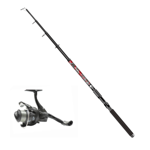 Combo LFT Battle Telespin Rood Camou 210 + B2000FD