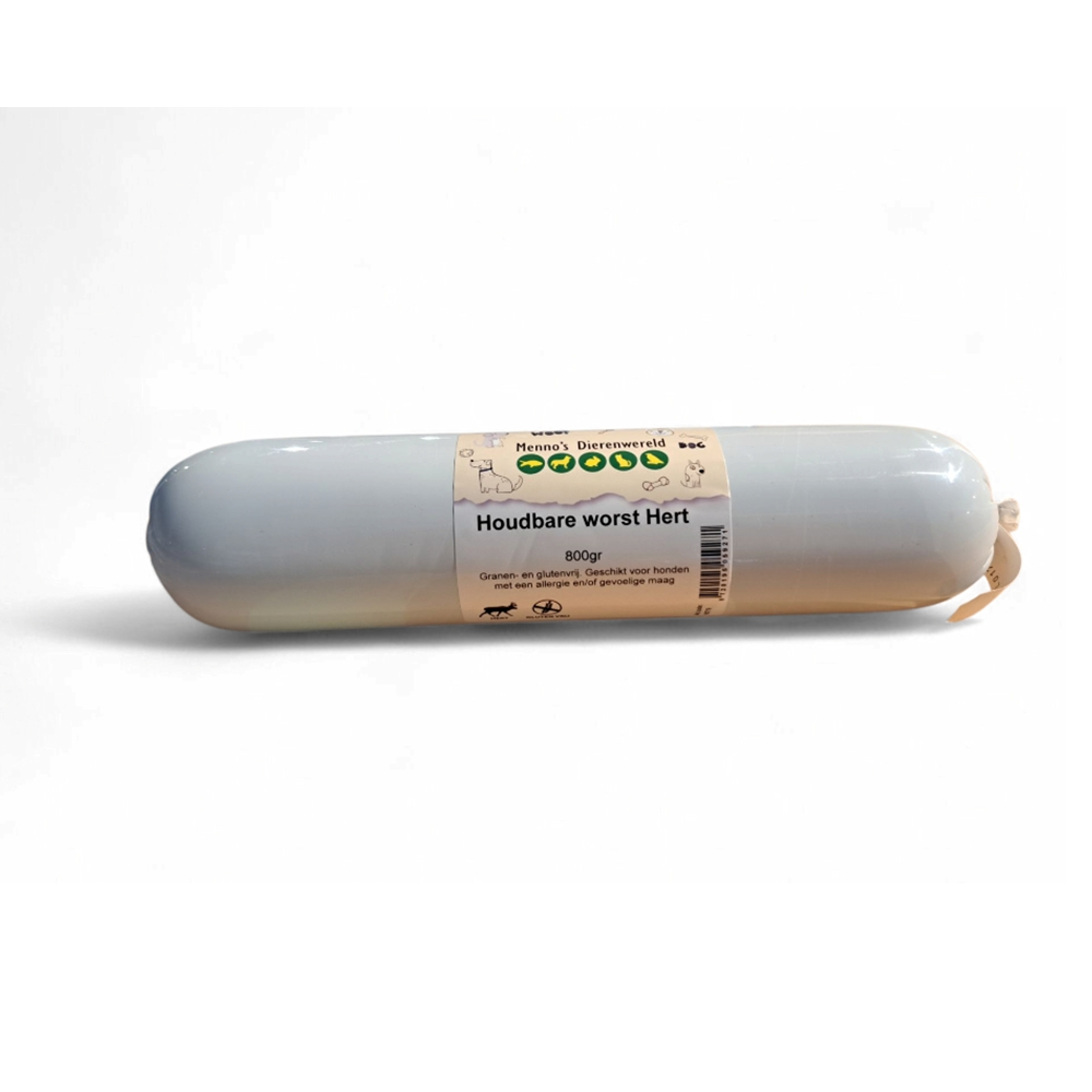 Houdbare worst hert 800 gram