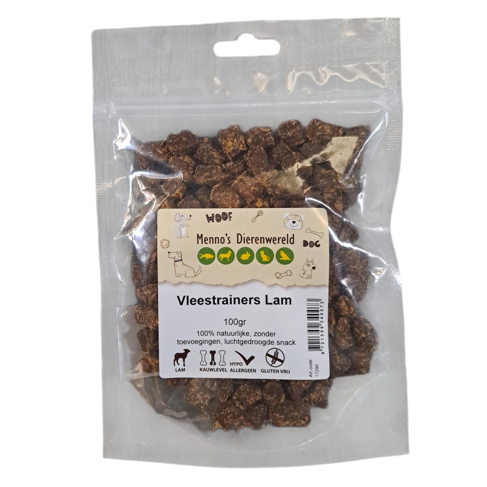 Vleestrainers Lam 100 gram