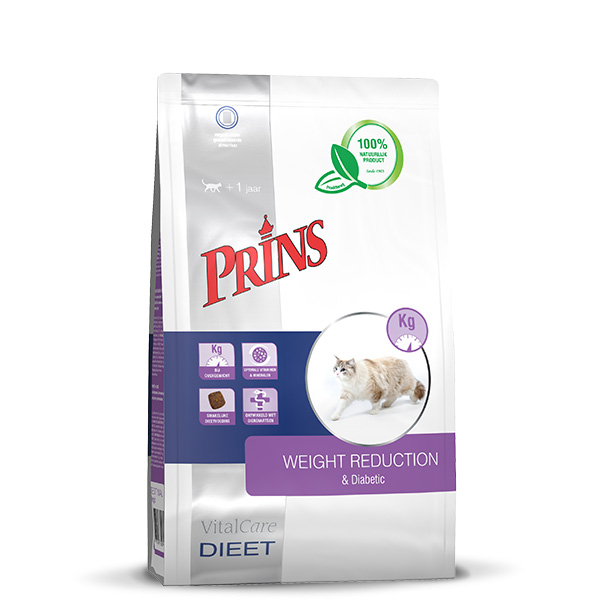 Prins vitalcare dieetvoer weight reduction en diabetes 5kg
