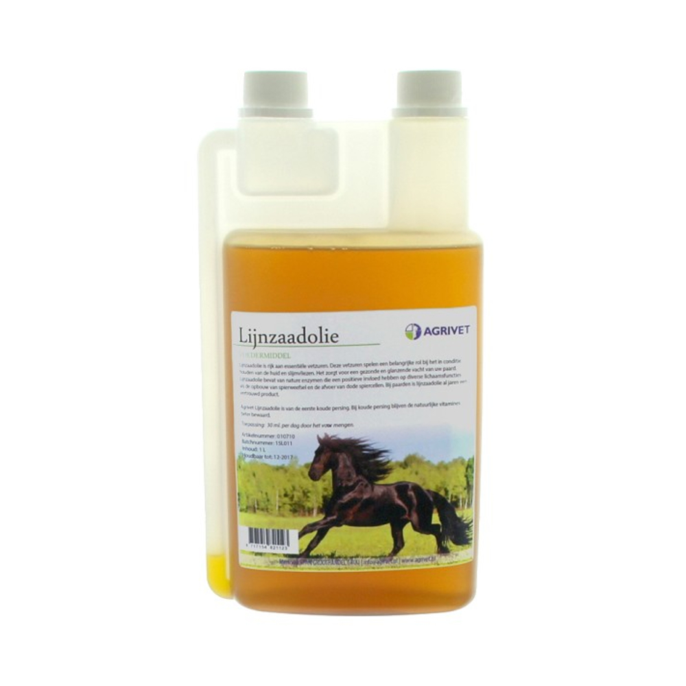AGRIVET LIJNZAADOLIE 1L