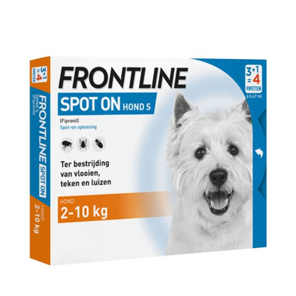 FRONTLINE SPOT-ON S 2-10KG 4  PIP