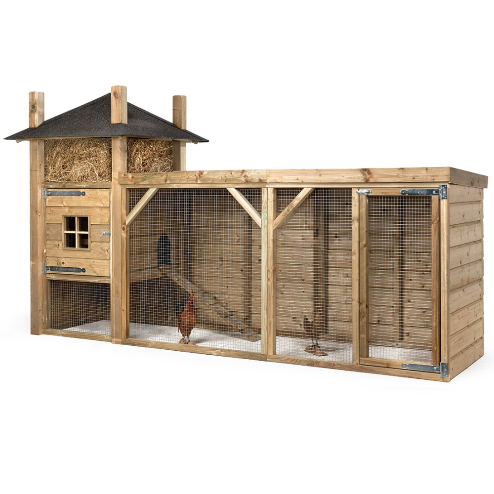 Glorenza Konijnenhok Hooiberg Evie 340x110x190cm