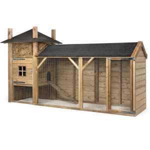 Glorenza Konijnenhok Hooiberg Sterre 340x110x190cm