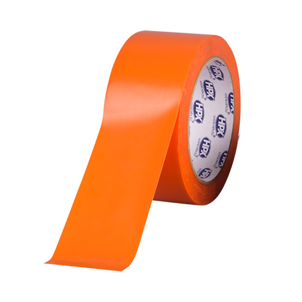 PVC BESCHERMINGSTAPE ORANJE 50MM X 33M