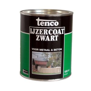 TENCO
  IJZERCOAT ZWART TEERVRIJ 1L