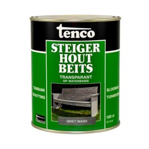 TENCO STEIGERHOUTBEITS GREY  WASH 1L