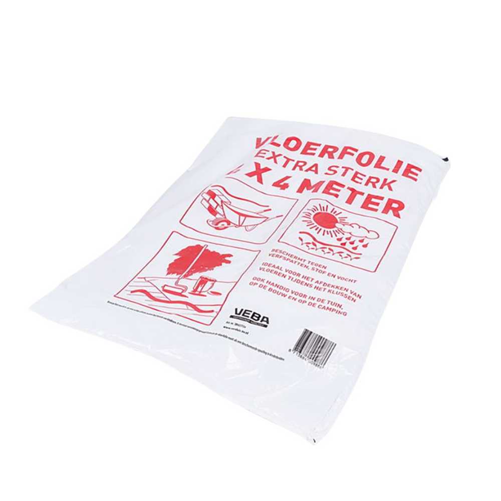 VLOERFOLIE 4X4M EXTRA STERK