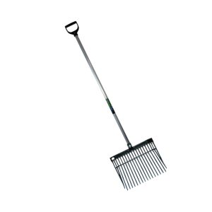 ZWARTE VIJGENVORK KUNSTSTOF