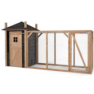 Voldux Kippenhok Hooiberg Mees XL 437x150x235cm