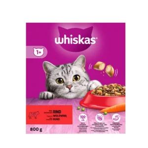 WHISKAS RUND 800GR BROKJES 1+MND