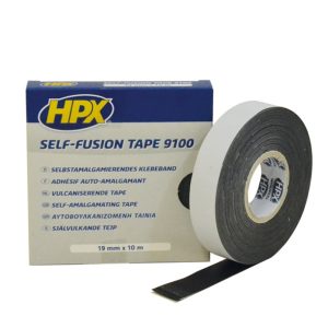 ZELFVULKANISEREND TAPE ZWART 19MM X 10M