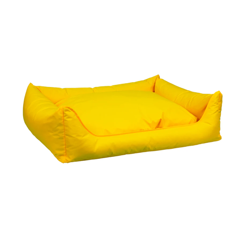 Orthopedisch hondenkussen Bliss geel 100x80cm