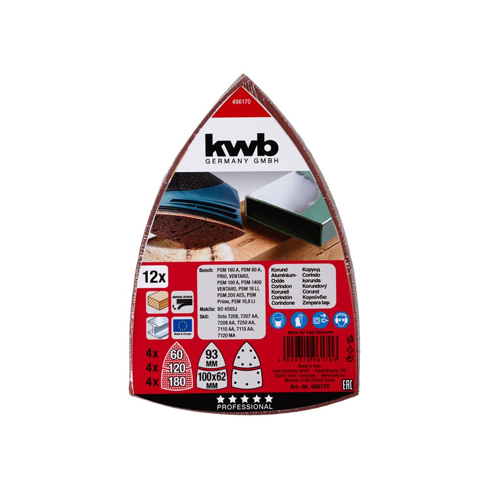 SCHUURDRIEHOEK HOUT EN METAAL QUICK-STICK