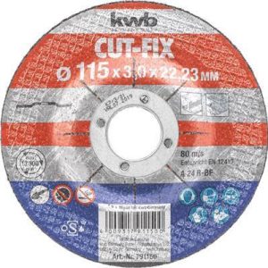 DOORSLIJPSCHIJF METAAL 115X3X22MM