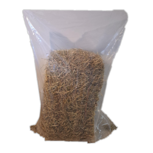 Plastic zak voor balen hooi/stro 150x100cm